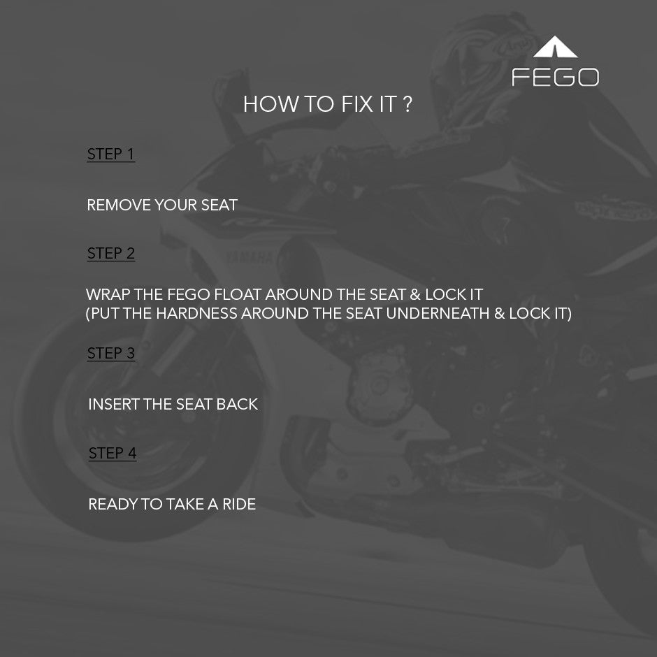 Fego sail pillion
