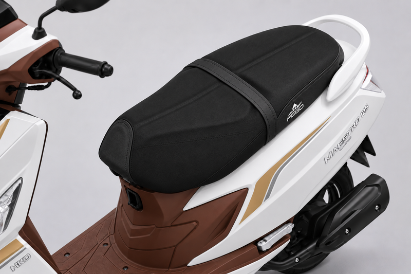 FEGO Cruise Seat Cover Cushion for Hero Maestro Black/Black