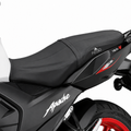 FEGO Cruise Seat Cover Cushion for TVS Apache RTR 160 Black/Black
