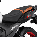 FEGO Cruise Seat Cover Cushion for TVS Apache RTR 160 Black/Tan