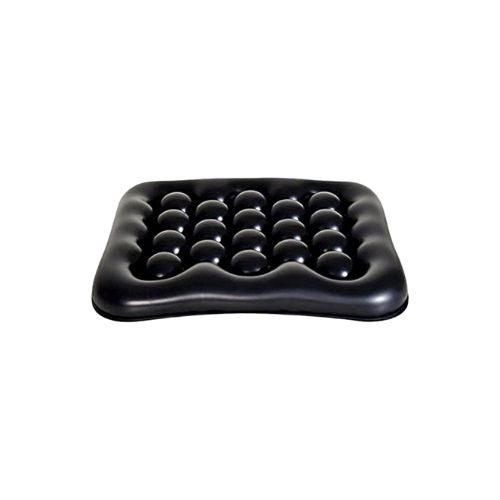 A black float for car designed for back support during driving.