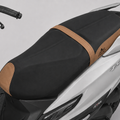 FEGO Cruise Seat Cover Cushion for Honda Dio Black/Tan