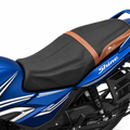 FEGO Cruise Seat Cover Cushion for Honda Shine 125 & CB Shine Black/Tan
