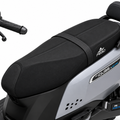 FEGO Cruise Seat Cover Cushion for TVS iQube Black/Black