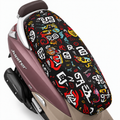 FEGO Pulse Printed Seat Cover for TVS Jupiter 125 Urban Pop
