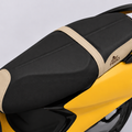 FEGO Cruise Seat Cover Cushion for Yamaha Fascino Black/Beige