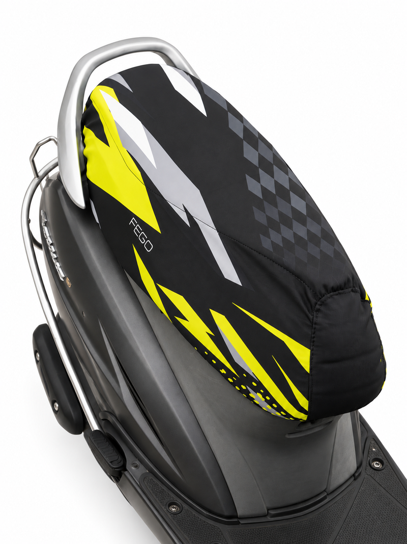 FEGO Pulse Printed Seat Cover for Honda Activa 110 Nitro Rush