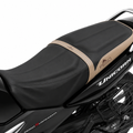 FEGO Cruise Seat Cover Cushion for Honda Unicorn & CB Unicorn Black/Beige